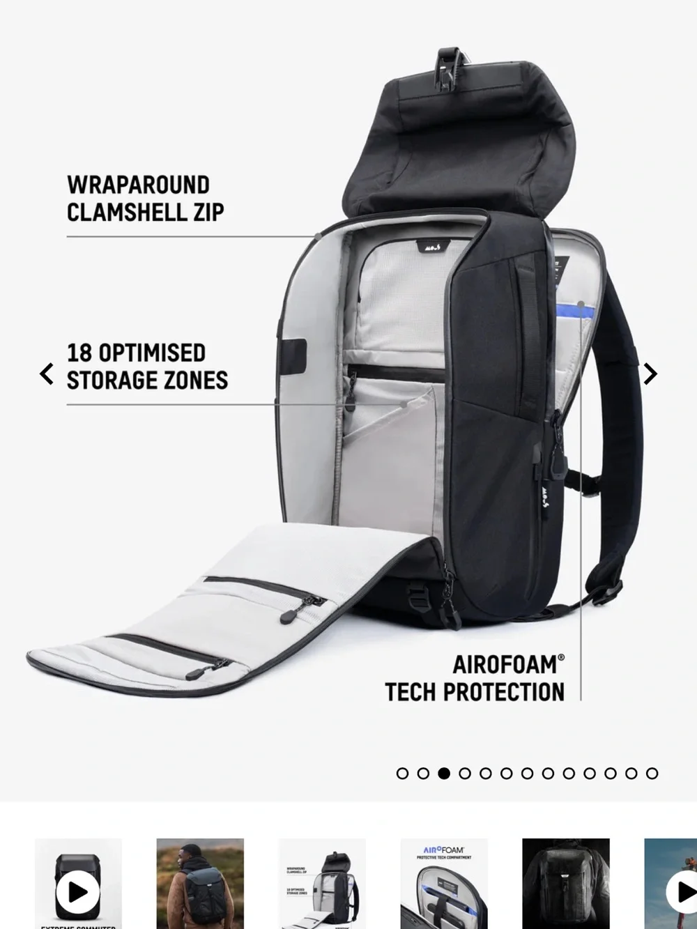 MOUS EXTREME COMMUTER LID BACKPACK